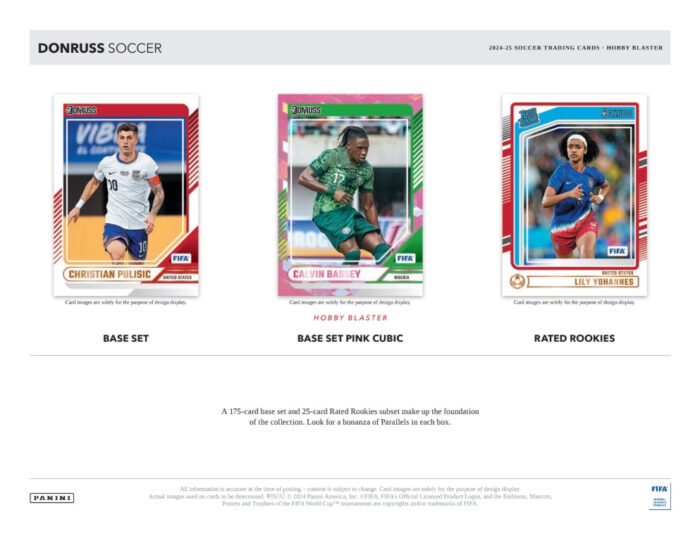 2024-25 Panini Donruss Soccer Hobby Exclusive Blaster Box