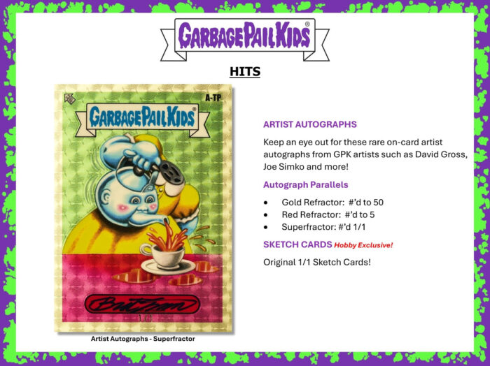 2024 Topps Garbage Pail Kids Chrome Hobby Box