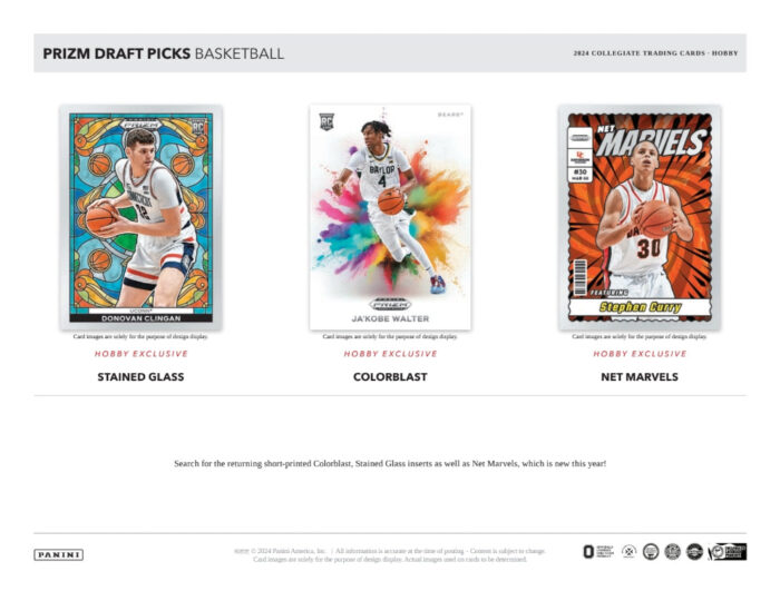 2024 Panini Prizm Collegiate Draft Picks Basketball Hobby Box
