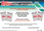 2023 Topps Update Series Baseball Hobby Box