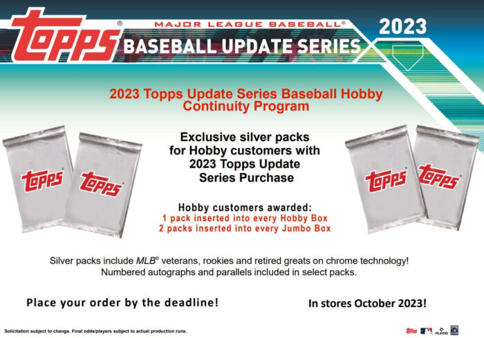 2023 Topps Update Series Baseball Hobby Box