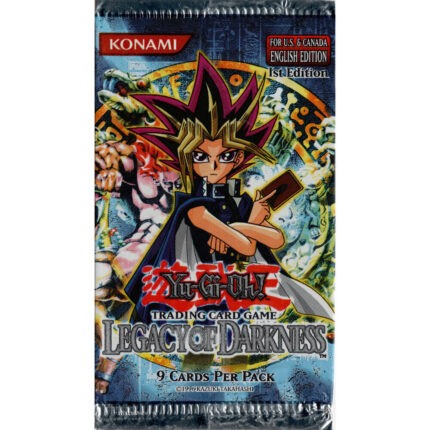 Yu-Gi-Oh! Legacy of Darkness 1st Edition Booster Pack